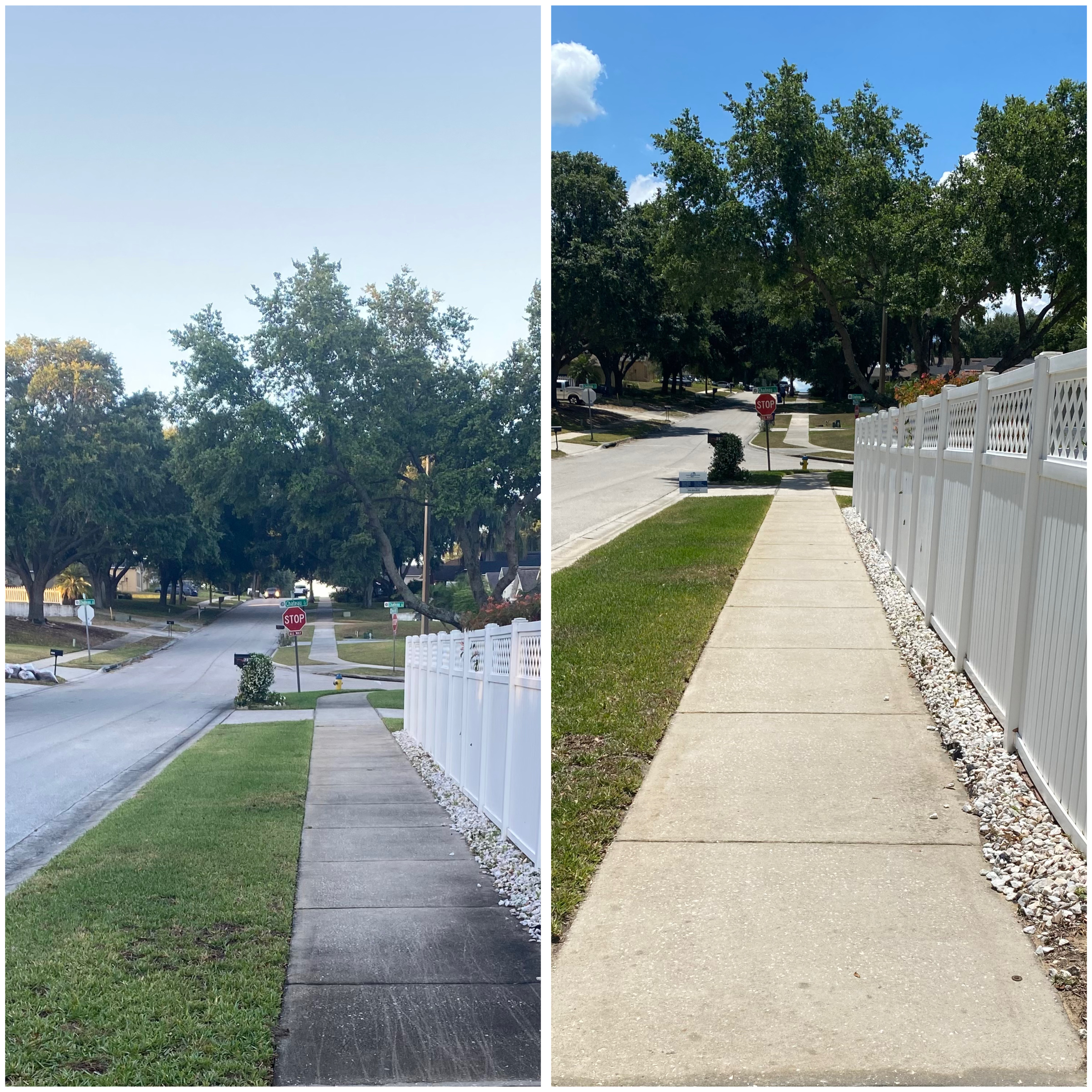 Transform your Minneola, FL property with Clean Surface Solutions' premier Driveway cleaning services